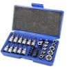 WYCTIN Hofuton Coffret 34 Pièces Douilles Et Embouts Torx Femelle Et Mâle En Acier Chrome Vanadium Bleu -Clés et douilles Soldes 54809141 1