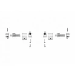 RO.CA Ensemble De Charnières De Siège De Toilette Rembourrées - ROCA