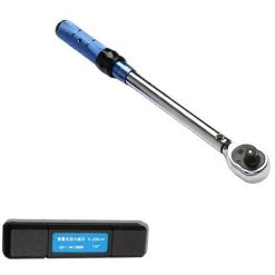 LIFCAUSAL Clé Dynamométrique De Haute Précision, Clé Dynamométrique Réglable En Acier Au Chrome Vanadium Pour Réparations Automobiles à Domicile Avec Boîte De Rangement, Entraînement 3/8" 10 ~ 60 Nm Préréglé