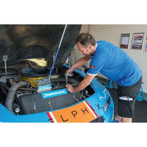 SILVERLINE JEU DE 10 CLES POIGNEES TORX DE T9,T10, T15, T20, T25, T27, T30, T40, T45 Et T50 6 SILVERLINE JEU DE 10 CLES POIGNEES TORX DE T9,T10, T15, T20, T25, T27, T30, T40, T45 Et T50 – Image 4