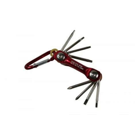 JARDIBRICODECO Clé Hexagonale + Torx Set 8 Pièces Mousqueton - Pr 4 JARDIBRICODECO Clé Hexagonale + Torx Set 8 Pièces Mousqueton - Pr – Image 2