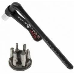 CYCLINGCOLORS Clé Dynamométrique Couple De Serrage 3 à 10Nm 6 Embouts Allen Phillips T25 Tournevis étoile Cycle