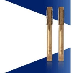 LUCKY-88 Taraudage De Fil à Grande Vitesse Taraudage De Fil De Machine Au Cobalt Taraud Cannelé Droit (M12) -Clés et douilles Soldes 56331788 5