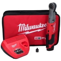 Milwaukee M12 FIR38-201B Clé à Cliquet à Batterie 12 V 75 Nm 3/8" ( 4933459798 ) Brushless + 1x Batterie 2.0 Ah + Chargeur + Sacoche -Clés et douilles Soldes 56789621 4