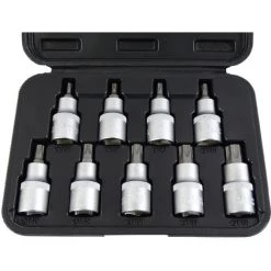 STAHLKAISER COFFRET DE 9 DOUILLES PRO TORX MALE20593
