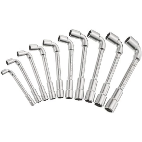 STANLEY Cle A Pipe Debouchee 6x6 Pans - Jeu De 10pieces - 1-17-383 3 STANLEY Cle A Pipe Debouchee 6x6 Pans - Jeu De 10pieces - 1-17-383