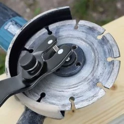 FR-LIFE BR-Vie Clé à Meuleuse D'angle Universelle , Pour Les Meuleuses Remplacer Les Disques, Clé à Goupille Réglable Pour Meuleuses D'angle -Clés et douilles Soldes 57705192 5