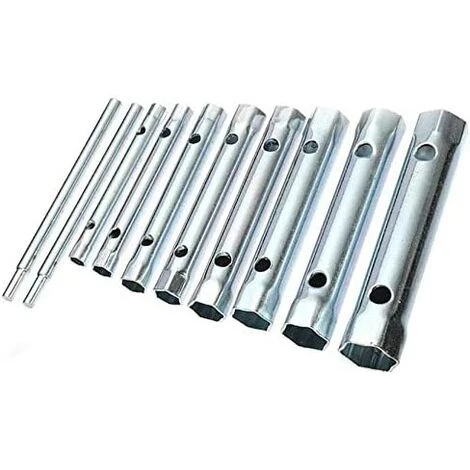 READCLY 10 Pièces Jeu De Clés à Douille Tubulaire, Kit Pour Plombier, Tube Clé à Bougie 3 READCLY 10 Pièces Jeu De Clés à Douille Tubulaire, Kit Pour Plombier, Tube Clé à Bougie