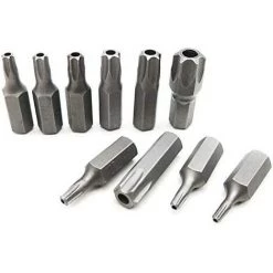 ABCRITAL 34 Pièces Coffret De Douille Torx, Douille Pour Vis Torx Mâles Et Femelles /Clé Douille Intérieur Extérieur 3/8" E4-E20 T10-T55, 5/16"T10-T60 11 ABCRITAL 34 Pièces Coffret De Douille Torx, Douille Pour Vis Torx Mâles Et Femelles /Clé Douille Intérieur Extérieur 3/8" E4-E20 T10-T55, 5/16"T10-T60 -Clés et douilles Soldes 58034907 5