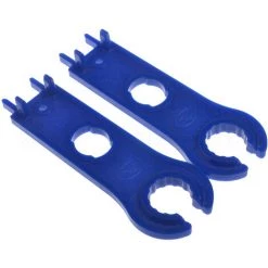 CHANCEY Lot De 2 Clés à Cliquet MC4 Durables Pour Montage De Panneaux Solaires PV Bleu Jiont Portable Et Utile,SEMAket,bleu -Clés et douilles Soldes 58334724 4