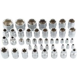 DYHF Boîte à Cliquet Jeu De Douilles Boîte à Cliquet (108 Pièces) Jeu De Douilles Boîte à Cliquet Ratchet à Cliquet Boîte à Cliquet Outil - Argent -Clés et douilles Soldes 58481782 3