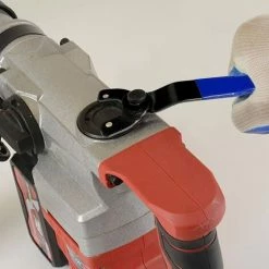 AOUGO Clé à Molette, Clé à Broche, écrou De Blocage, Clé à Meuler, Poignée Revêtue De Plastique Antidérapante -Clés et douilles Soldes 59992115 4