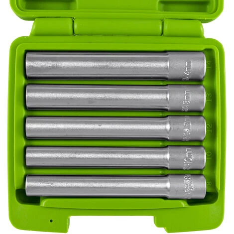 JBM 53545 5 PIÈCES DE TÊTES HEXAGONALES ALLONGÉES 3/8" 3 JBM 53545 5 PIÈCES DE TÊTES HEXAGONALES ALLONGÉES 3/8"