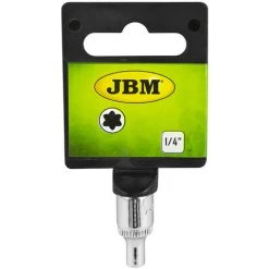 JBM 13366 1/4" TORX DOUILLE E7, CHROME -Clés et douilles Soldes 60537972 3