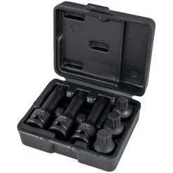 JBM 52546 JEU DE 6 DOUILLES XZN DE 1/2" À CHOC