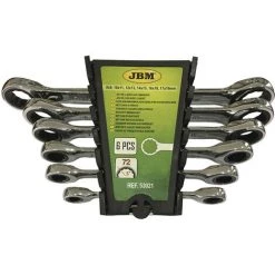 JBM 53021 JEU DE 6 CLÉS À CLIQUET