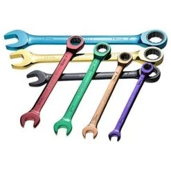 MEZHENG Couleur Clé à Cliquet à Double Usage Multifonction Clé Plate Mobile Outils à Main Set 8-19mm (Size : 12mm) -Clés et douilles Soldes 62342510 3