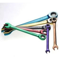 MEZHENG Couleur Clé à Cliquet à Double Usage Multifonction Clé Plate Mobile Outils à Main Set 8-19mm (Size : 12mm) -Clés et douilles Soldes 62342510 5