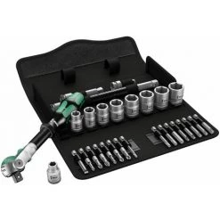 WERA 8100 SB 9 Ensemble Cyklop Speed-Narrene. 3/8 Lecteur. Coutumier