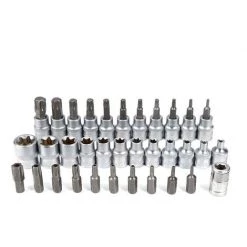 OOBEST Clés à Douille Torx Clés à Douille 34 Pcs Embout 10 OOBEST Clés à Douille Torx Clés à Douille 34 Pcs Embout -Clés et douilles Soldes 6337402 4