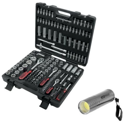 KSTOOLS Pack KS TOOLS - Coffret D'outils Chrome Mat - 179 Pcs - Lampe Torche à LED COB - L.84 Mm 3 KSTOOLS Pack KS TOOLS - Coffret D'outils Chrome Mat - 179 Pcs - Lampe Torche à LED COB - L.84 Mm