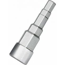 DONTODENT Clé Universelle Pour écrou De Valve, Clé étagée Avec Clé Carrée Interne Avec 5 étapes 10-21 Mm Pour Plomberie Et Radiateurs
