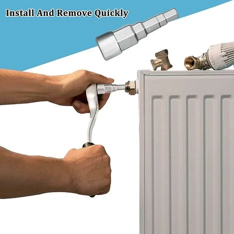 DONTODENT Clé Universelle Pour écrou De Valve, Clé étagée Avec Clé Carrée Interne Avec 5 étapes 10-21 Mm Pour Plomberie Et Radiateurs 4 DONTODENT Clé Universelle Pour écrou De Valve, Clé étagée Avec Clé Carrée Interne Avec 5 étapes 10-21 Mm Pour Plomberie Et Radiateurs – Image 2