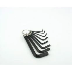 6 Pans Intérieurs Jeu De Clés Mâles Coudées 8 Pièces,Yeurié