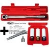 FAMEX 10886-3N-KS CLÉ DYNAMOMÉTRIQUE 1/2", 30-210 Nm, Avec DOUILLES POUR JANTES ALU 17, 19, 21 Mm -Clés et douilles Soldes 7387768 1