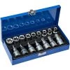 TECTAKE Set Coffret à Outils Boîte, Avec 16 Douilles 1/2" Torx Acier Chrome Vanadium Bleu - Bleu 2 TECTAKE Set Coffret à Outils Boîte, Avec 16 Douilles 1/2" Torx Acier Chrome Vanadium Bleu - Bleu -Clés et douilles Soldes 7514269 1