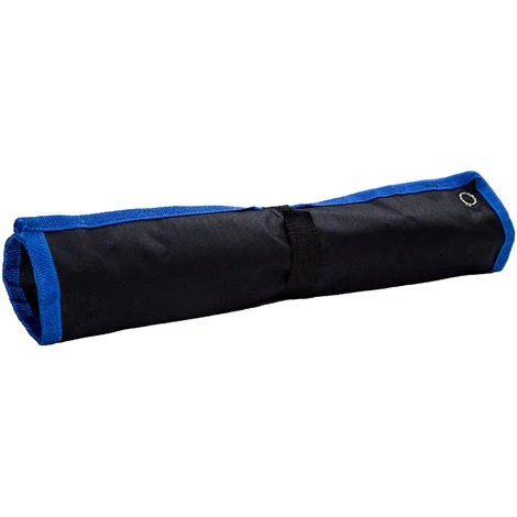 TECTAKE Set De 5 Clès Polygonales Doubles En Acier Chrome Vanadium + 1 Trousse De Rangement 37 Cm X 27 Cm - Noir 6 TECTAKE Set De 5 Clès Polygonales Doubles En Acier Chrome Vanadium + 1 Trousse De Rangement 37 Cm X 27 Cm - Noir – Image 4