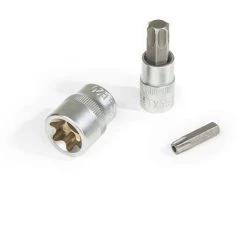 TECTAKE Coffret 34 Pièces Douilles Et Embouts Torx Femelle Et Mâle En Acier Chrome Vanadium - Bleu 10 TECTAKE Coffret 34 Pièces Douilles Et Embouts Torx Femelle Et Mâle En Acier Chrome Vanadium - Bleu -Clés et douilles Soldes 7662222 4