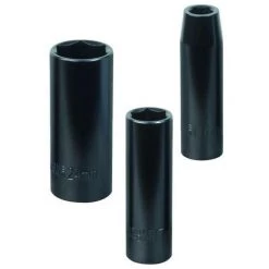 HELIOTRADE Coffret De 10 Douilles LONGUE Pour Clé à Choc - De 11 à 24 Mm -Clés et douilles Soldes 7865163 4