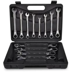 VidaXL Jeu De Clés à Cliquet 12 Pcs