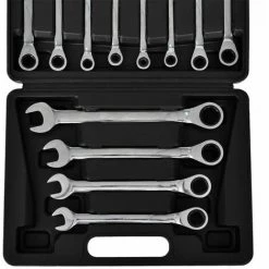 VidaXL Jeu De Clés à Cliquet 12 Pcs -Clés et douilles Soldes 925729 3