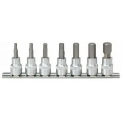 KSTOOLS Rail De 7 Douilles Tournevis ULTIMATE® 6 Pans 3/8''