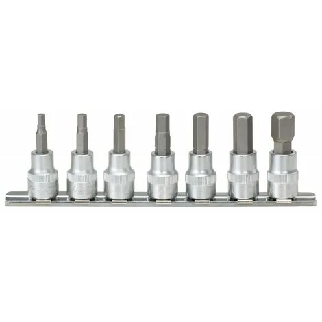KSTOOLS Rail De 7 Douilles Tournevis ULTIMATE® 6 Pans 3/8'' 3 KSTOOLS Rail De 7 Douilles Tournevis ULTIMATE® 6 Pans 3/8''