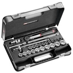 Coffret DBOX 26 Pièces Cliquet étanche Et Douilles 1/2 6 Pans Métriques FACOM - S.161-4P6PB
