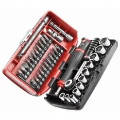 FACOM - Coffret Cliquets + Embouts 1/4 - R2NANOPB